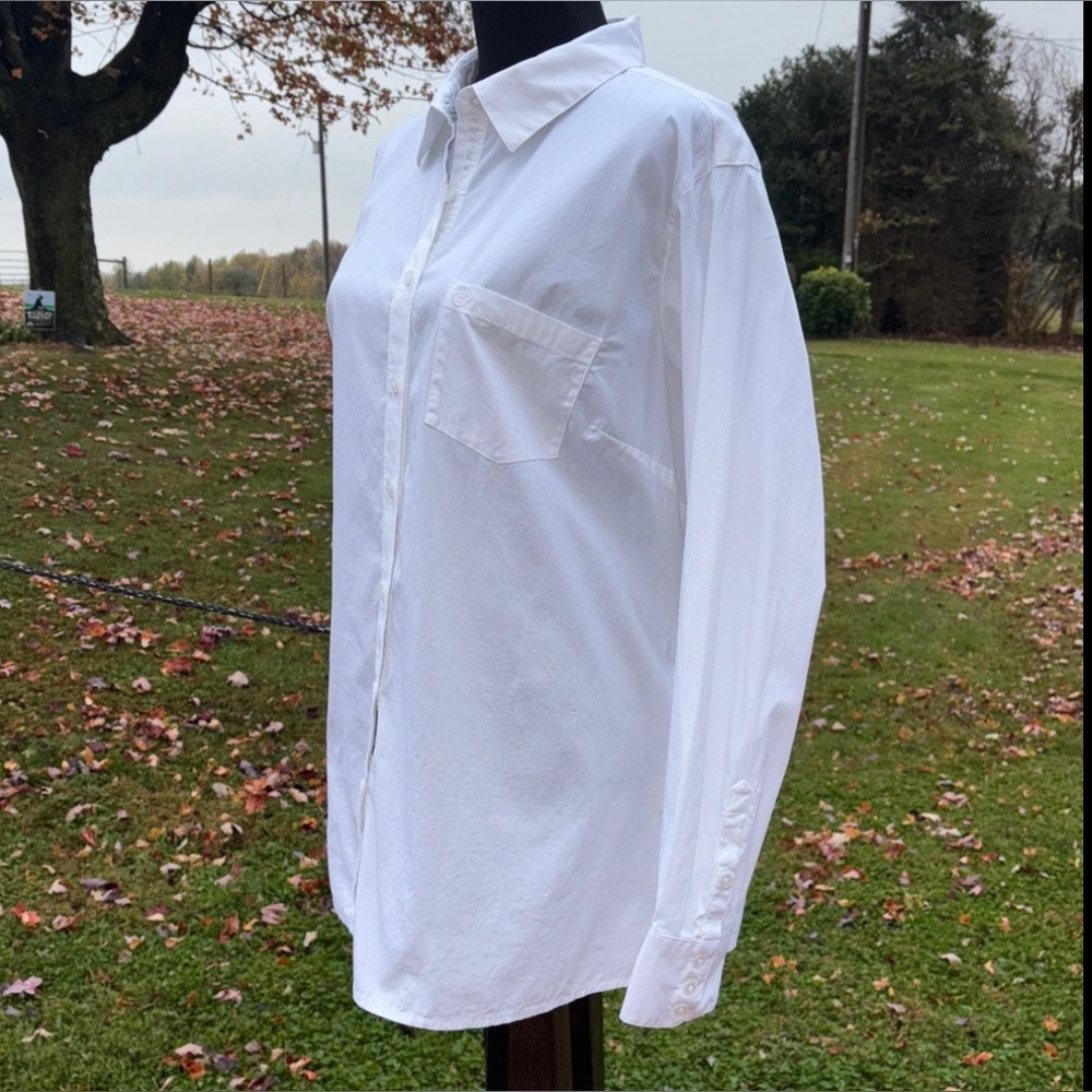 Ariat Real Kirby Stretch LS White Button Down Shirt Women’s Size 2X - Picture 5 of 15